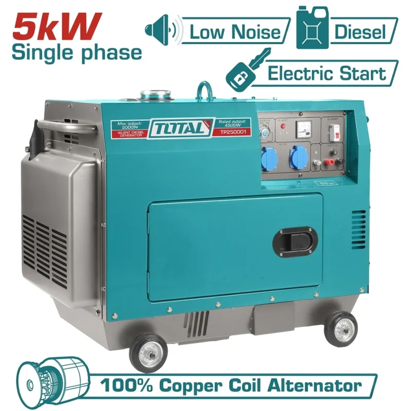 TP250001-5KVA DIESEL GENSET TOTAL
