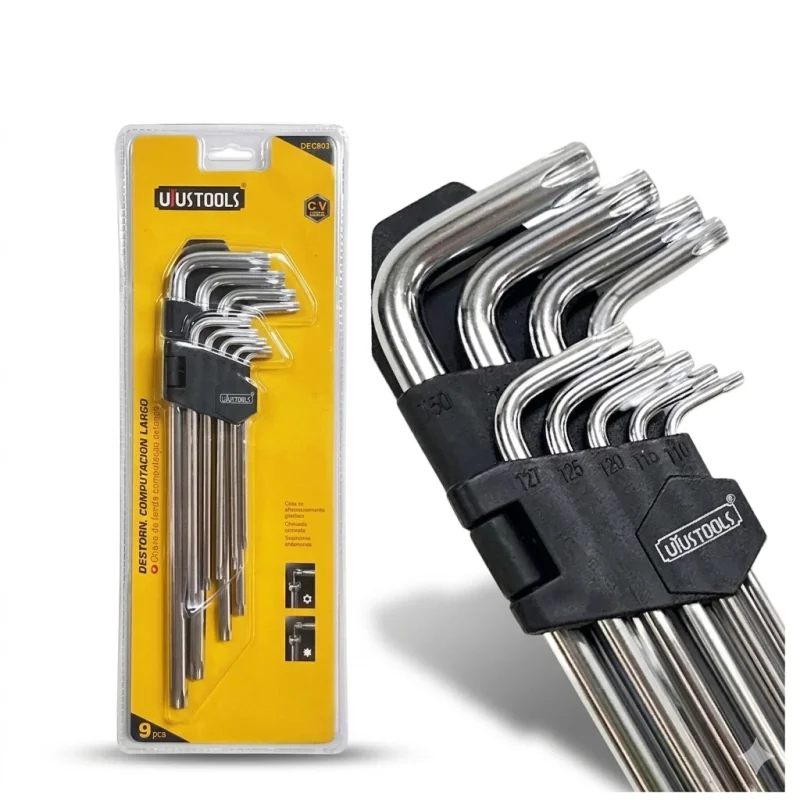 DEC903-9PCS TORX KEY SET