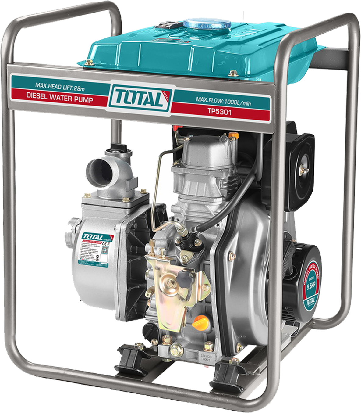 4" DIESEL WATER PUMP